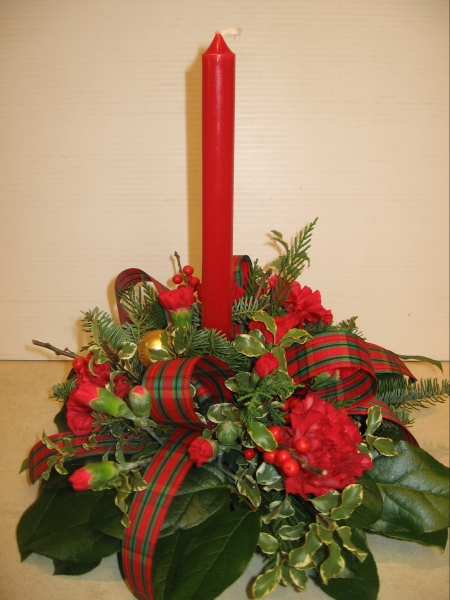Holidays christmas floral centerpiece - CF11 CD $49