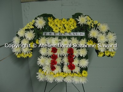 arrangement floral sur mesure pour funérailles - FN1106 0$ CAN